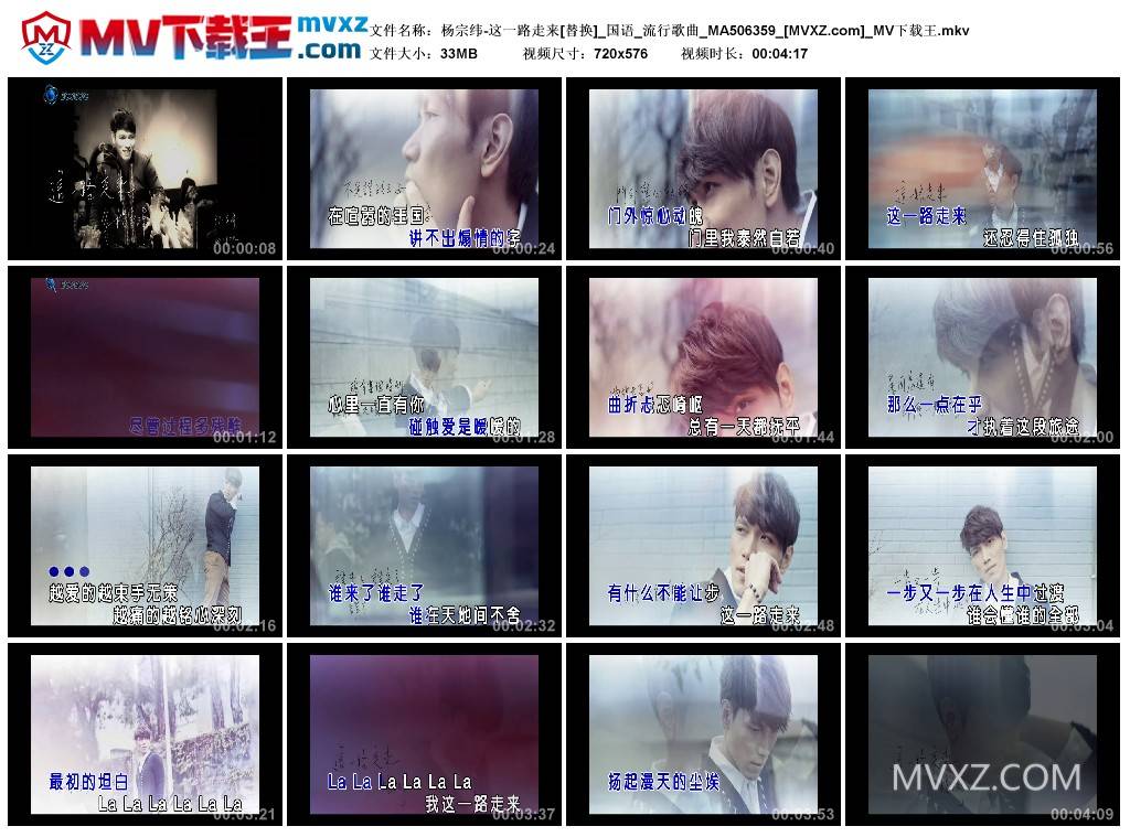 杨宗纬-这一路走来[替换]_国语_流行歌曲_MA506359